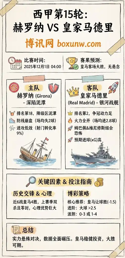 赫罗纳vs皇马,西甲预测,赔率分析,投注指南